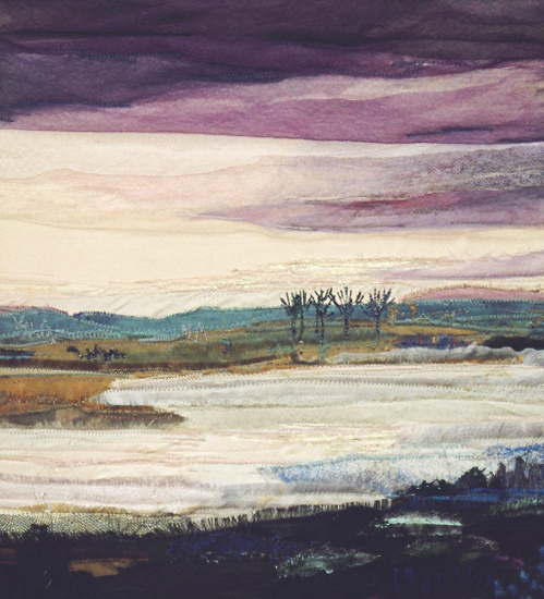 Avondwandeling in de polder, Ooij (1988)